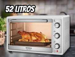 Forno Elétrico de Bancada Multifuncional Mondial – 52L Branco Grand Family II FR-52-W