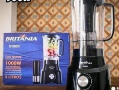 Liquidificador Britânia 900W 2.65L Diamante 800 com Filtro e 4 Velocidades Preto 127V