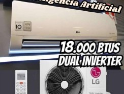 Ar Condicionado LG Dual Inverter Voice +ia 18000 Btus Frio