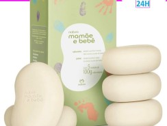 Sabonete Mamãe e Bebê 5 un de 100 g cada —