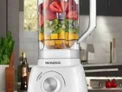 Liquidificador Mondial Pratic Power L-97-W 2 Velocidades + Pulsar 550W Branco
