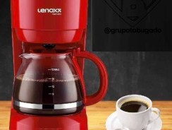 Cafeteira Elétrica 18 Xícaras Lenoxx Easy Red PCA019 Vermelha