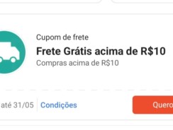 Shopee: 3 Cupons de Frete Grátis