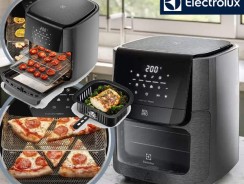 Fritadeira Elétrica sem óleo/Air Fryer Oven – Electrolux EAF90 Grafite 12L