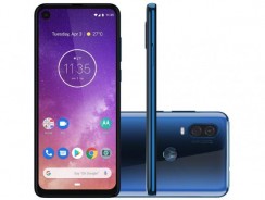 Smartphone Motorola One Vision 128GB Azul Safira – 4G 4GB RAM 6,34” Câm. Dupla + Câm. Selfie 25MP