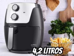 Fritadeira Air Fryer Britânia 4,2l 1500w Bfr38 Dura Mais