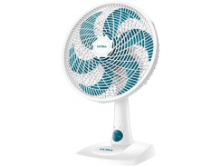 Ventilador de mesa 30cm, Ultra, Branco/Azul – V-30-6P