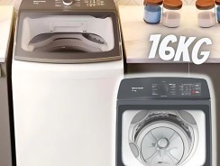 Máquina de lavar BWK16AB 16kg com ciclo tira manchas advanced e anti bolinhas cor branco Brastemp 220v