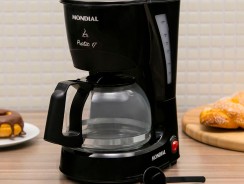 Cafeteira Elétrica Mondial Pratic NC-25 Preta – 17 Xícaras