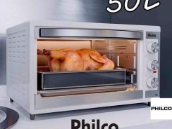 Forno Elétrico 50L Philco PFE52B Dupla resistência 127V