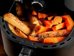 Fritadeira Elétrica sem óleo Air Fryer 4,2 Litros 1500W Preta Multi – GO207