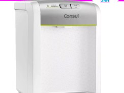 Purificador de água Consul Branco refrigerado com proteção antibactérias CPB34ASVNA 127v/220v