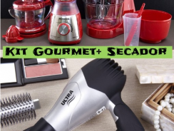 Kit Gourmet Red Premium – Mondial + Secador de Cabelo