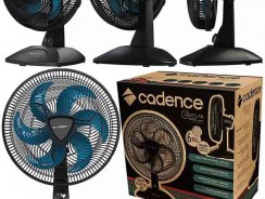 Ventilador De Mesa Cadence Eros Supreme Com 6 Pás Vtr407 110V