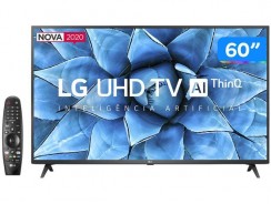 Smart TV 4K LED 60” LG Wi-Fi Bluetooth – HDR Inteligência Artificial 3 HDMI 2 USB