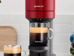 Cafeteira Automática Nespresso Vertuo Next para cápsulas de café Vermelho Cereja