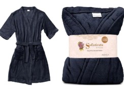 Roupão de Inverno Atlântica Kimono de Microfibra –