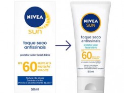 Protetor Solar Facial Nivea Sun Toque Seco Antissinais Fps60