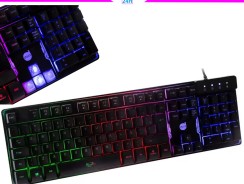 Teclado Gamer Dazz Rapid Fire Revolution USB – Preto