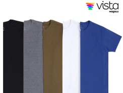 Kit Camiseta Vista Magalu Básica 5 Peças