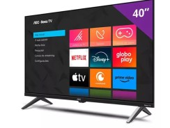 Smart Tv 40 Aoc Led Full Hd Roku Tv Conversor Digital