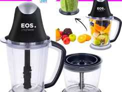 Processador e Liquidificador 2 em 1 EOS EL1Q01 Multiblender 1,5 Litros 450W 110V –