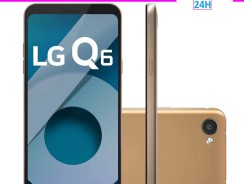 Smartphone LG Q6 Dual Chip Android 7.0 Tela 5.5″ Full Hd+ Octacore 32GB 4G Câmera 13MP – Rose