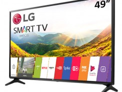 Smart TV LED 49″ LG 49LJ5500 Full HD 2 HDMI 1 USB Preto com Conversor Digital Integrado