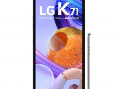 Smartphone K71 Branco LG, com Tela de 6,8″, 4G, 128GB e Câmera Tripla de 48MP + 5MP + 5MP