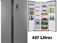 Refrigerador Philco PRF535I Side By Side 437 Litros