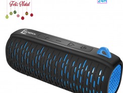 Caixa Bluetooth Lenoxx Speaker BT502 15W RMS Azul Bivolt