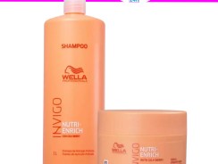 Kit Nutri-Enrich Shampoo 1L e Máscara 150ml – Wella – Wella Professionals