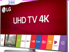 Smart TV LED 70″ LG 4K/Ultra HD 70UJ6585 WebOS – Conversor Digital Wi-Fi 4 HDMI 2 USB Bluetooth HDR Bivolt – 70″