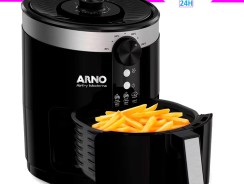 Fritadeira Elétrica sem Óleo Arno AirFry Moderna PFRY 3,5L – Preta