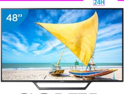 Smart TV LED 48″ Sony Full HD KDL-48W655D – Conversor Digital Wi-Fi 2 HDMI 2 USB DLNA Bivolt – 48″