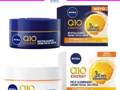 Creme Facial Antissinais Nivea Q10 Plus C Dia e Noturno – FPS 15 50ml