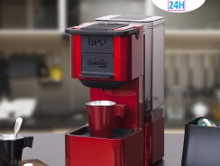 Cafeteira Expresso S27 Pop Plus TRES de Cápsula – Vermelha 15 Bar 1 Xícara