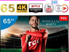 Smart TV 4K LED 65” TCL P65US Wi-Fi HDR – 3 HDMI 2 USB