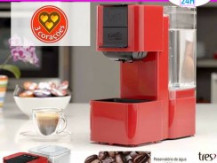 Cafeteira Expresso S27 Pop Plus TRES de Cápsula – Vermelha 15 Bar 1 Xícara