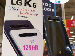 Smartphone LG K61 128GB 4G Octa-Core – 4GB RAM 6,53” Câm. Quádrupla + Selfie 16MP