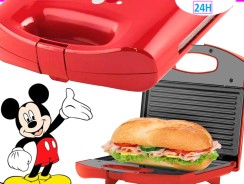 Sanduicheira Elétrica Mallory Disney Mickey Mouse 750W