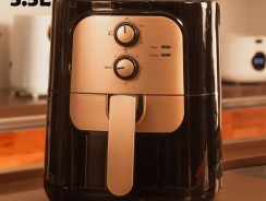 Fritadeira Elétrica Sem Óleo Air Fryer 5.5L Gaabor Jumbo Family 1400w 