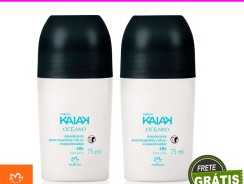 Kit Desodorante Antitranspirante Roll-On Kaiak Oceano Masculino