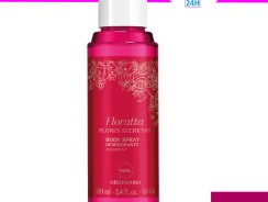 Refil Body Spray Desodorante Floratta Flores Secretas 100ml