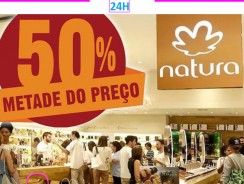 Natura: Metade do Preço Nas Compras Acima de R$ 149 em produtos do link + 10% de Desconto Extra do Cupom