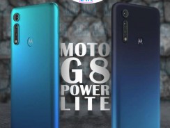 Smartphone Motorola Moto G8 Power Lite 64GB Azul Navy Tela 6.5 Pol. Câmera Tripla 16MP Selfie 8MP Android 9.0