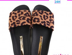 Chinelo Moleca Slide Animal Print Onça Feminino – Onça