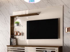 PAINEL SUSPENSO PARA TV DE 50″ FRIZZ SELECT – MADETEC – OFF WHITE / SAVANA