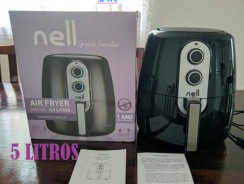 Fritadeira Elétrica sem Óleo/Air Fryer Nell – Grand Família Preto 5L