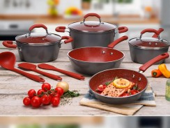 Jogo de Panelas Brinox Revestimento Cerâmico de Alumínio 8 Peças Ceramic Life Select –